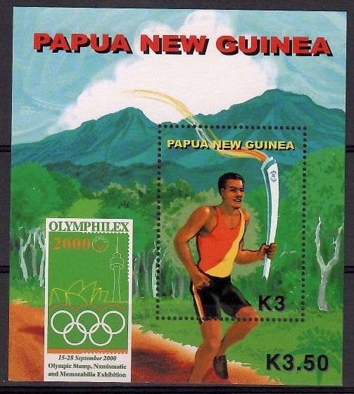 Znaczek Papua Nowa Gwinea 2000 Mi bl 19 Czyste **