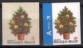 Znaczek Belgia 2007 Mi 3781-3782Du Czyste **