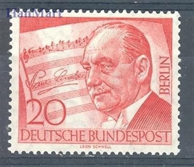 Znaczek Berlin Niemcy 1956 Mi 156 Czyste **
