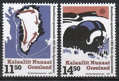 Znaczek Grenlandia 2022 Mi 904-905 Czyste **