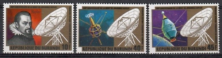 Znaczek Burundi 1981 Mi 1580-1582 Czyste **