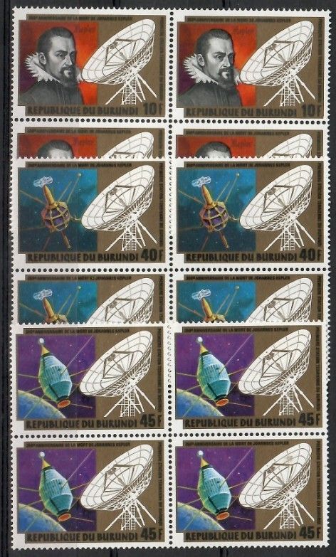 Znaczek Burundi 1981 Mi 1580-1582 Czyste **
