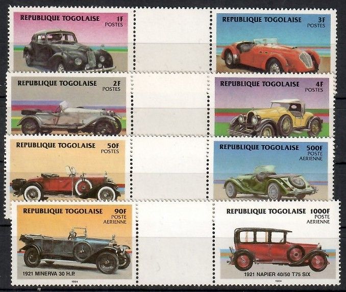Znaczek Togo 1984 Mi 1792-1799 Czyste **