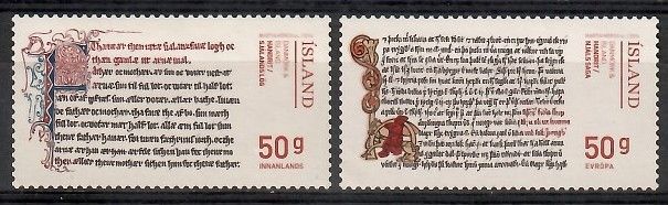 Znaczek Islandia 2014 Mi 1437-1438 Czyste **