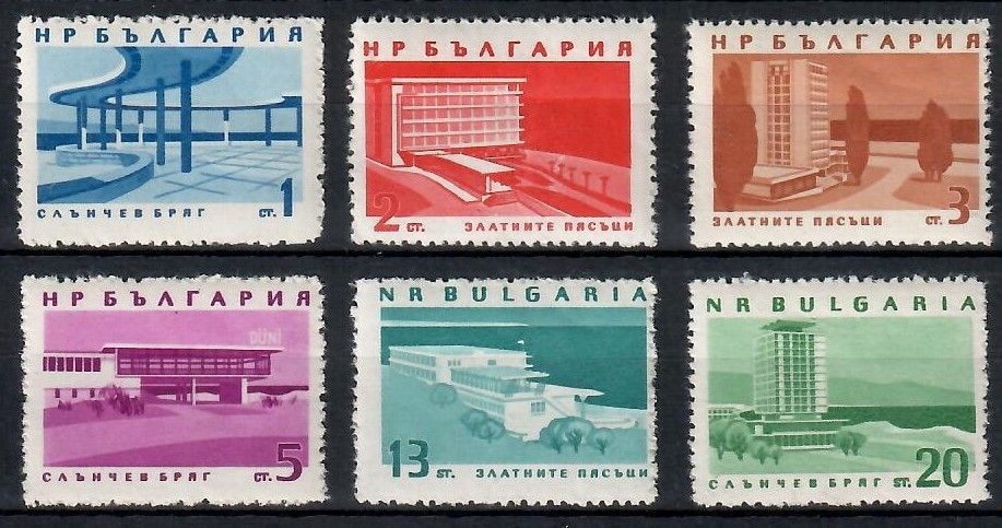 Znaczek Bułgaria 1963 Mi 1368-1373 Czyste **