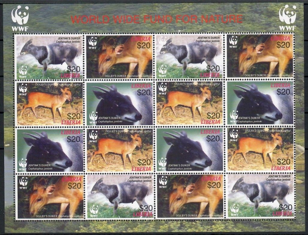 Znaczek Liberia 2005 Mi err zd ark 5100-5103 Czyste **