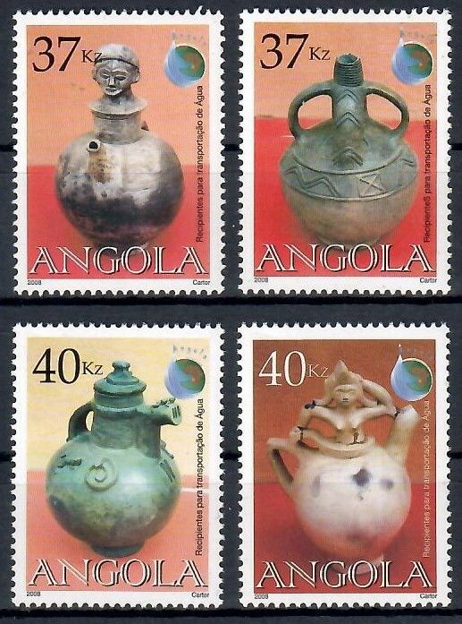 Znaczek Angola 2008 Mi 1813-1816 Czyste **