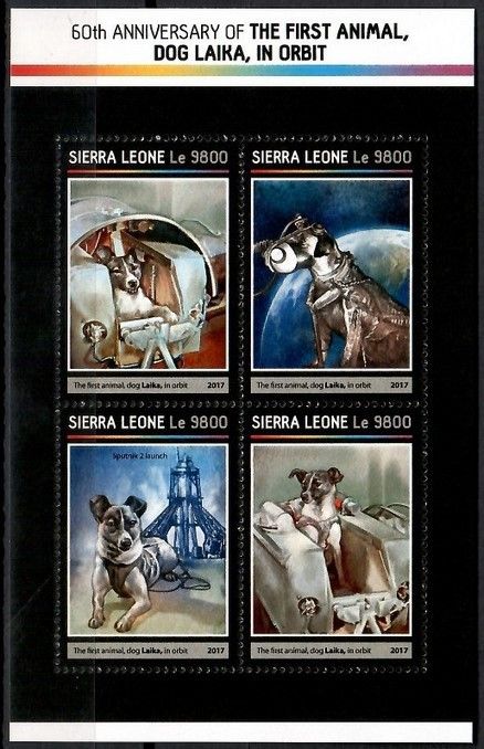 Znaczek Sierra Leone 2017 Mi ark 8200-8203 Czyste **
