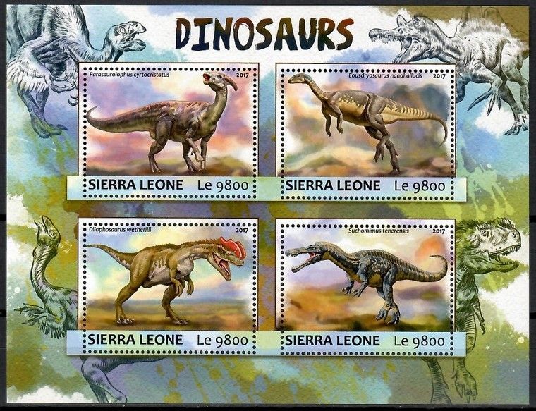 Znaczek Sierra Leone 2017 Mi ark 8255-8258 Czyste **