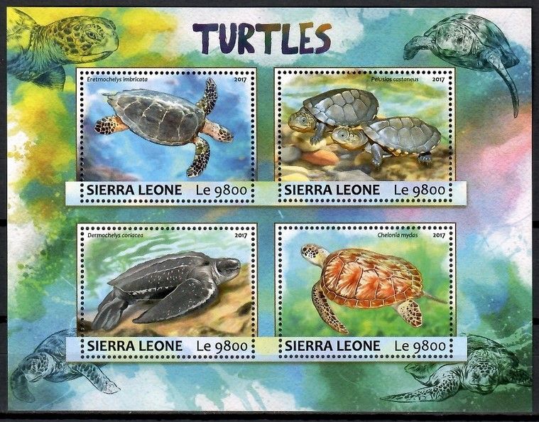 Znaczek Sierra Leone 2017 Mi ark 8260-8263 Czyste **