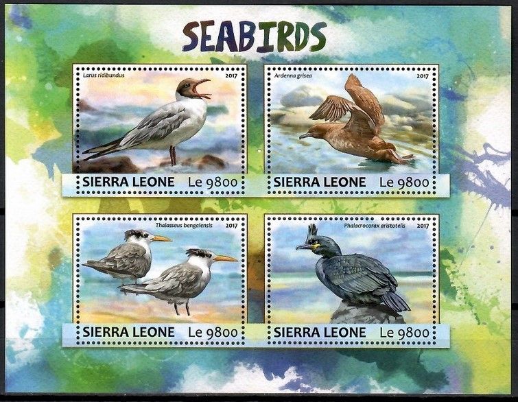 Znaczek Sierra Leone 2017 Mi ark 8270-8273 Czyste **