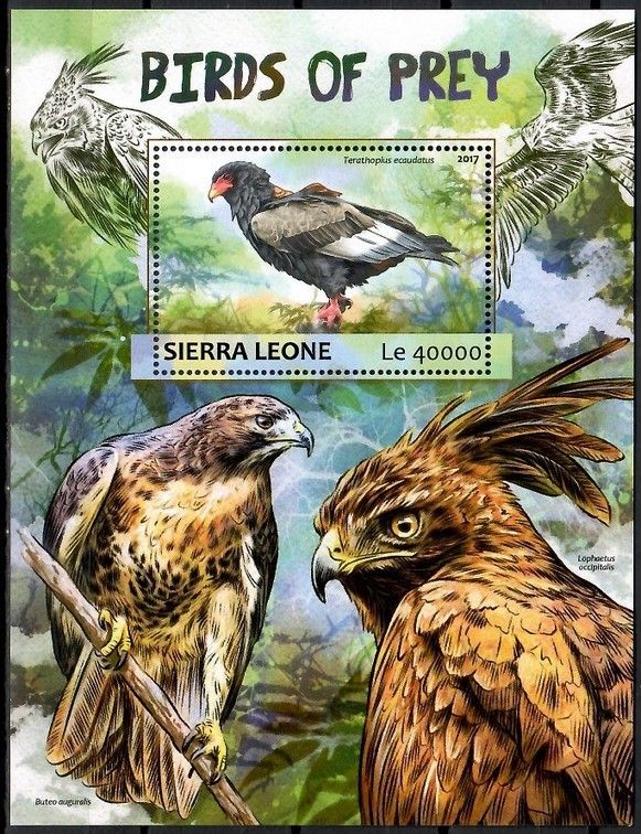 Znaczek Sierra Leone 2017 Mi bl 1184 Czyste **