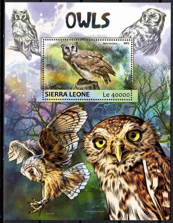 Znaczek Sierra Leone 2017 Mi bl 1185 Czyste **