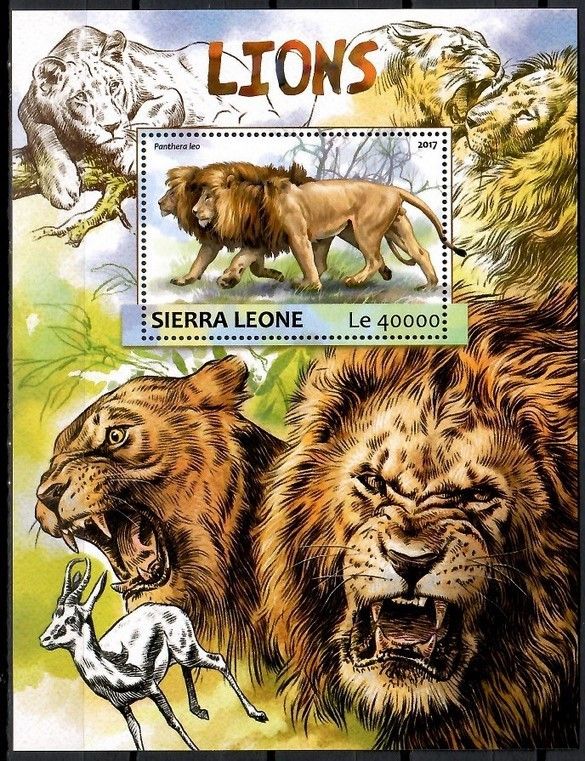 Znaczek Sierra Leone 2017 Mi bl 1188 Czyste **
