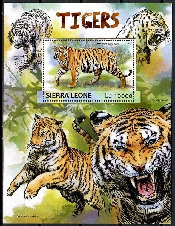 Znaczek Sierra Leone 2017 Mi bl 1189 Czyste **
