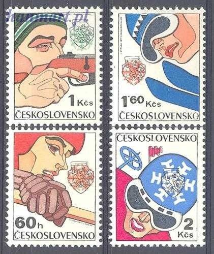 Znaczek Czechosłowacja 1977 Mi 2356-2359 Czyste **
