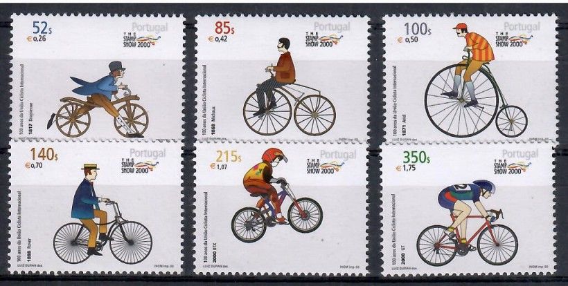 Znaczek Portugalia 2000 Mi 2432-2437 Czyste **