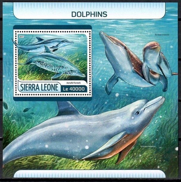 Znaczek Sierra Leone 2017 Mi bl 1238 Czyste **