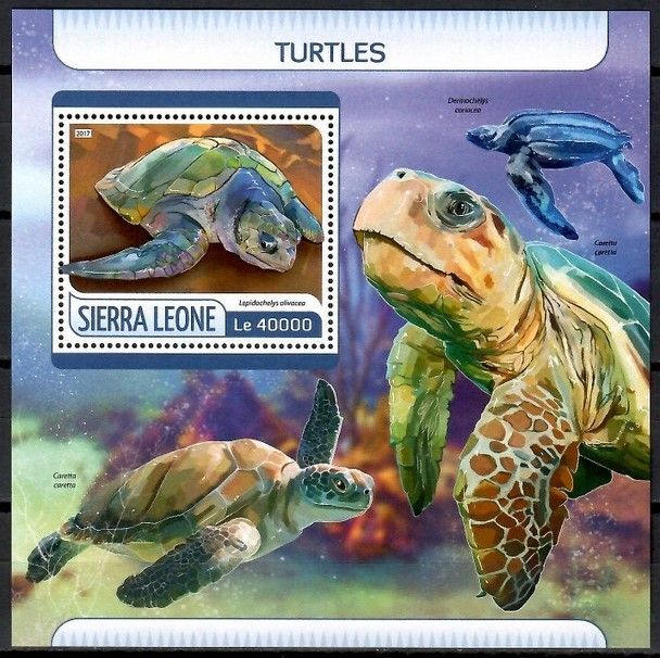Znaczek Sierra Leone 2017 Mi bl 1239 Czyste **