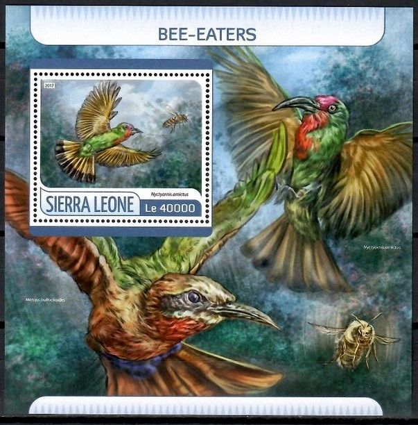 Znaczek Sierra Leone 2017 Mi bl 1241 Czyste **