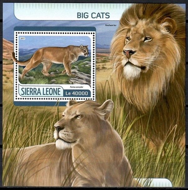 Znaczek Sierra Leone 2017 Mi bl 1248 Czyste **