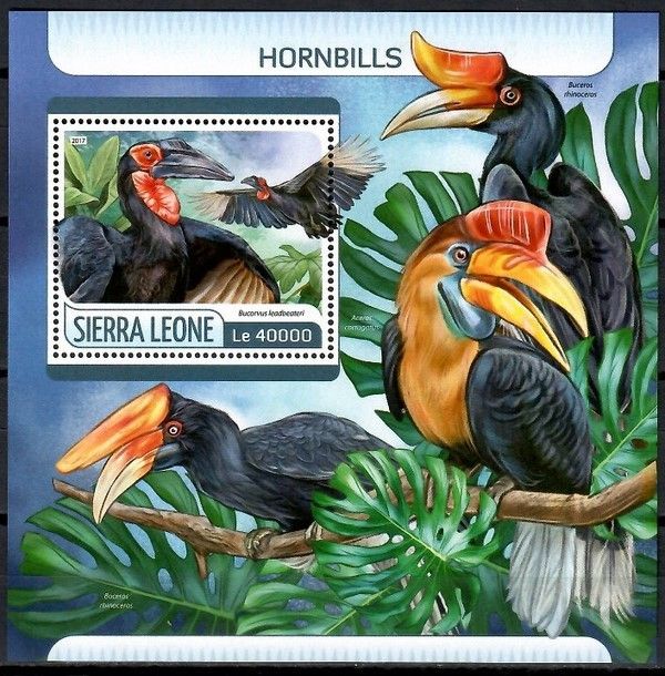 Znaczek Sierra Leone 2017 Mi bl 1253 Czyste **