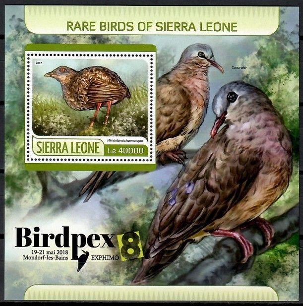 Znaczek Sierra Leone 2017 Mi bl 1255 Czyste **