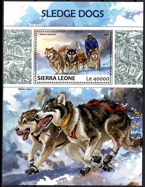 Znaczek Sierra Leone 2017 Mi bl 1257 Czyste **
