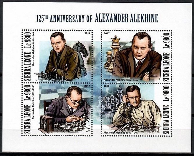 Znaczek Sierra Leone 2017 Mi ark 9070-9073 Czyste **