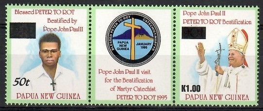 Znaczek Papua Nowa Gwinea 1995 Mi 741-742 Czyste **