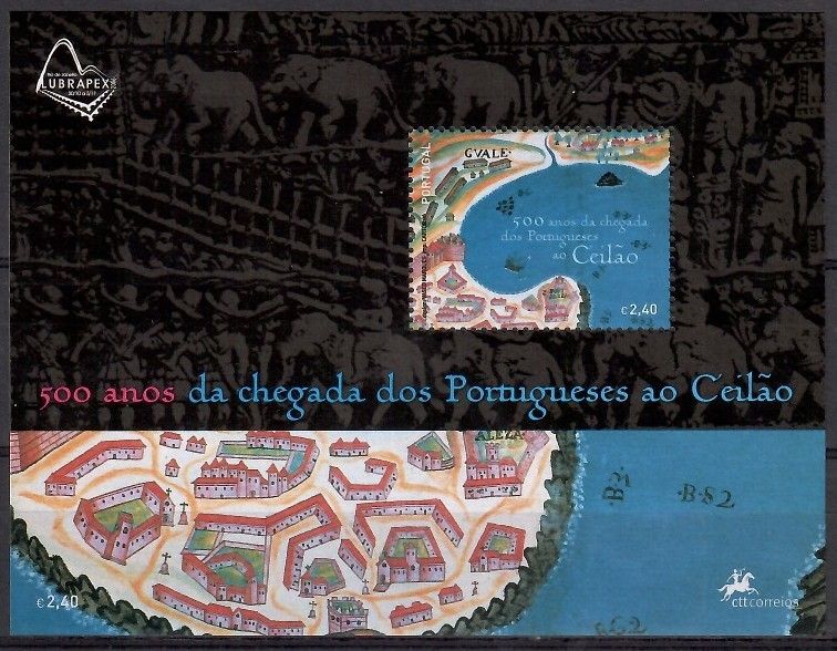 Znaczek Portugalia 2006 Mi bl 248 Czyste **