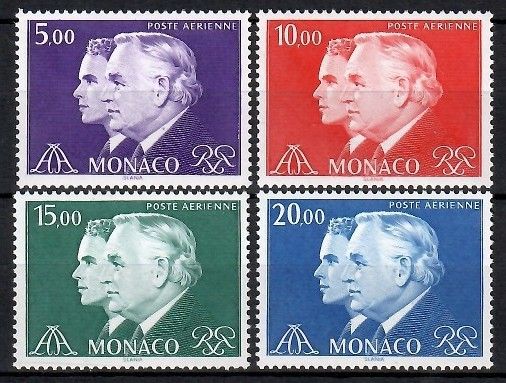 Znaczek Monako 1982 Mi 1512-1515 Czyste **