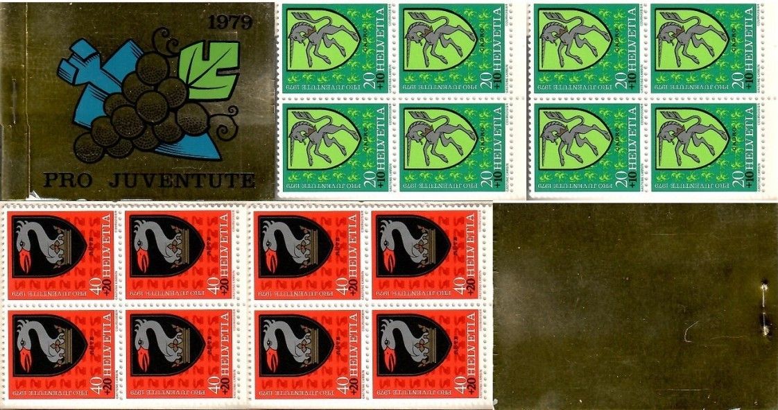Znaczek Szwajcaria 1979 Mi mh O-73 Czyste **