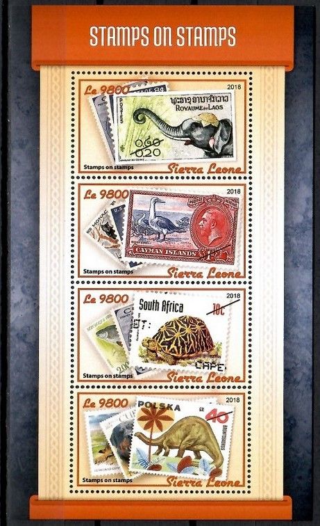 Znaczek Sierra Leone 2018 Mi ark 9365-9368 Czyste **