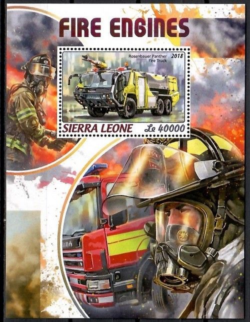 Znaczek Sierra Leone 2018 Mi bl 1463 Czyste **