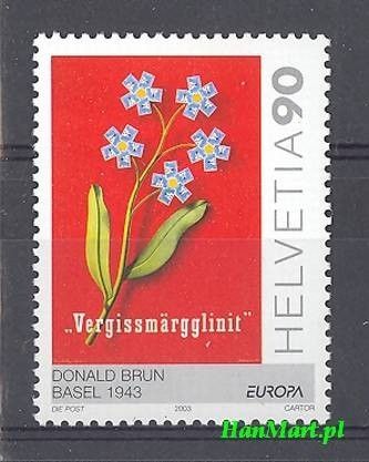 Znaczek Szwajcaria 2003 Mi 1838 Czyste **