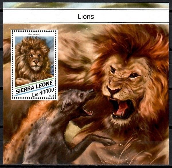 Znaczek Sierra Leone 2018 Mi bl 1481 Czyste **