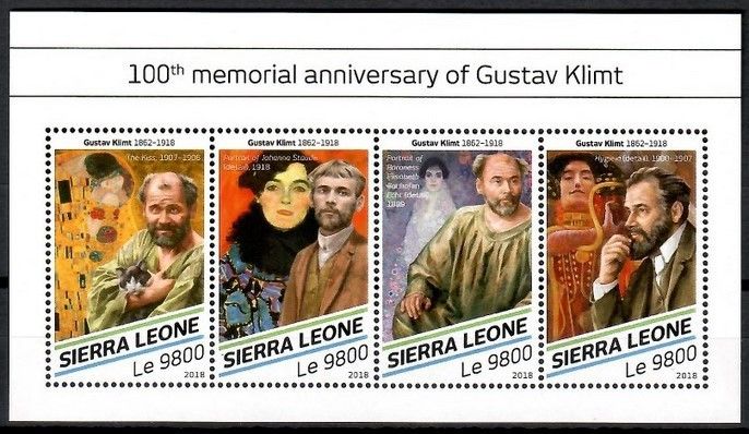 Znaczek Sierra Leone 2018 Mi ark 9884-9887 Czyste **