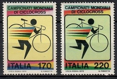 Znaczek Włochy 1979 Mi 1639-1640 Czyste **