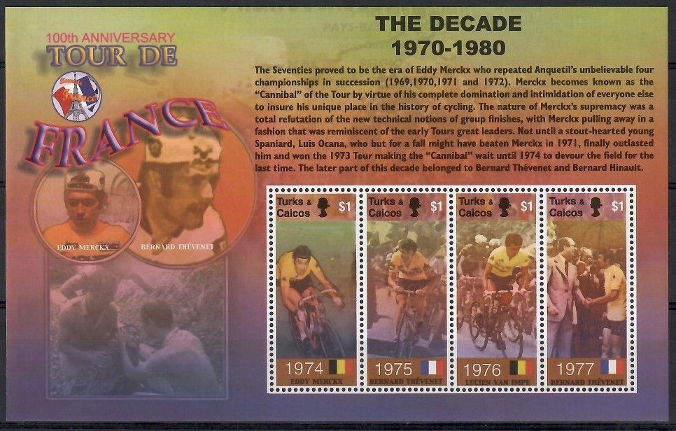 Znaczek Turks i Caicos 2003 Mi ark 1769-1772 Czyste **