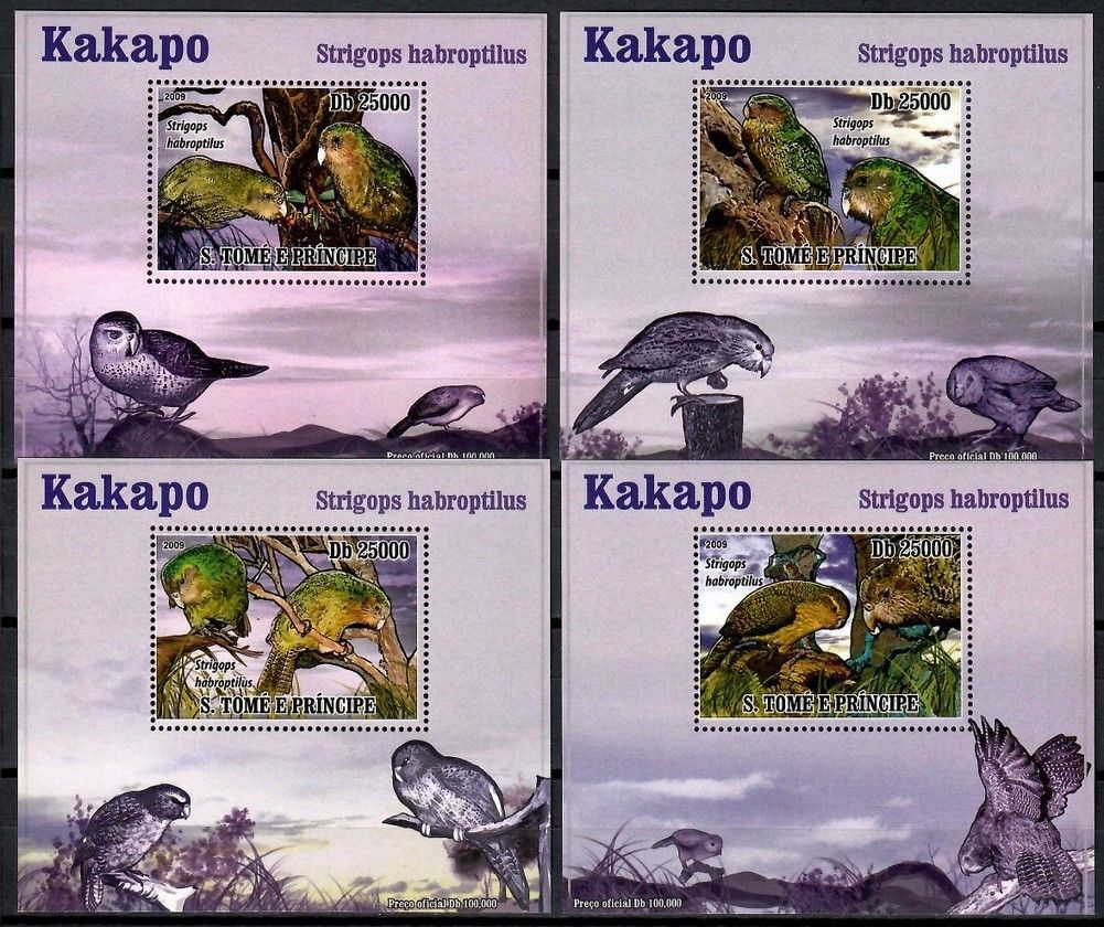 Znaczek Wyspy Św. Tomasza i Książęca 2009 Mi lx 3885-3888 Czyste **