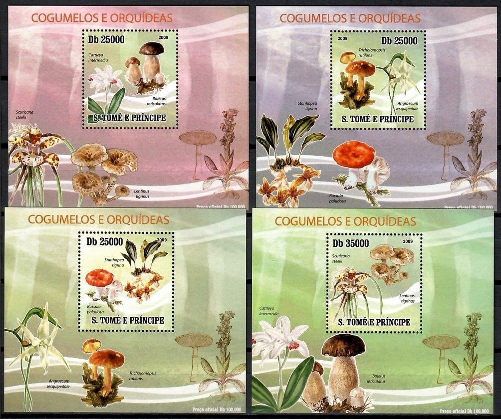 Znaczek Wyspy Św. Tomasza i Książęca 2009 Mi lx 4226-4229 Czyste **