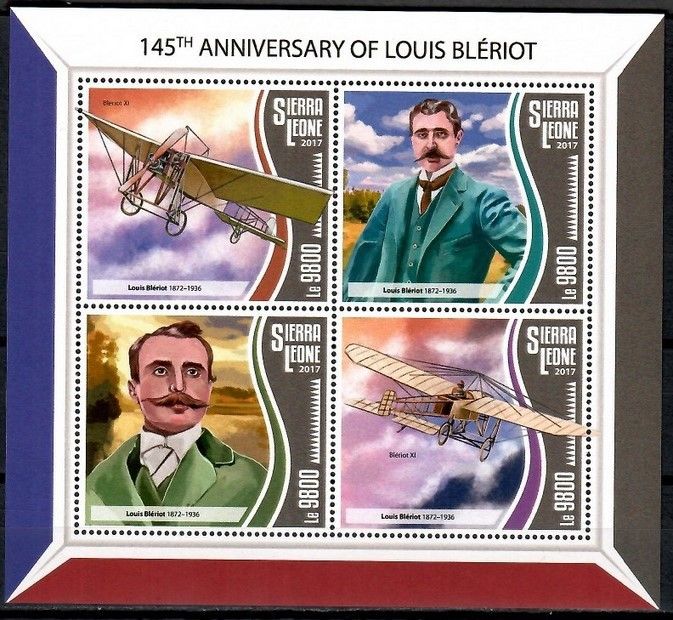 Znaczek Sierra Leone 2017 Mi ark 8770-8773 Czyste **