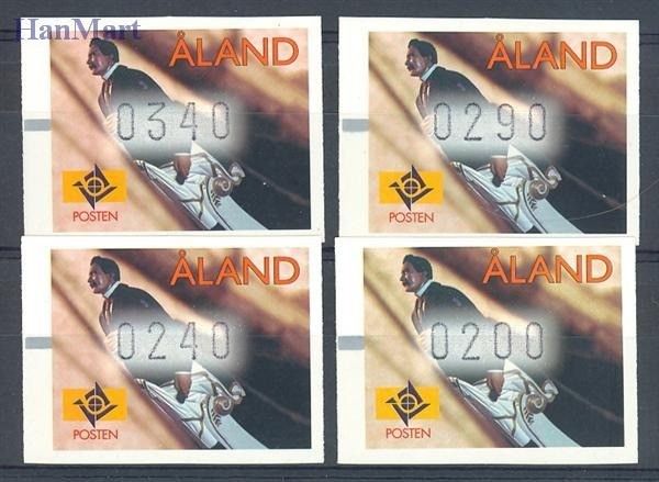 Znaczek Wyspy Alandzkie 1998 Mi aut 9 Czyste **