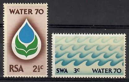 Znaczek Republika Południowej Afryki 1970 Mi 386-387 Czyste **