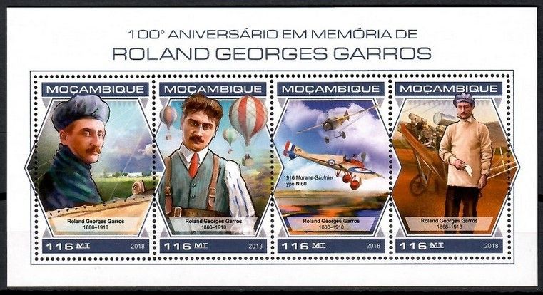 Znaczek Mozambik 2018 Mi ark 9709-9712 Czyste **