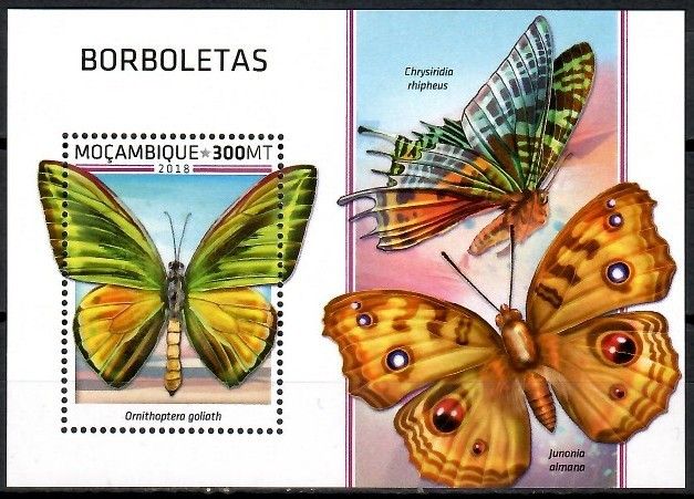 Znaczek Mozambik 2018 Mi bl 1410 Czyste **