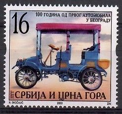 Znaczek Serbia i Czarnogóra 2003 Mi 3128 Czyste **