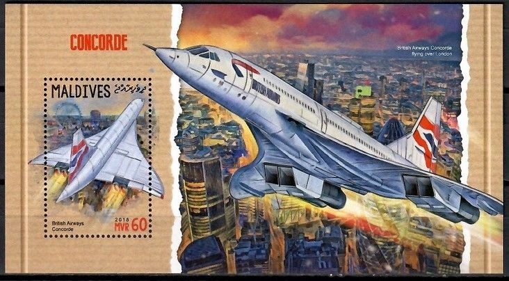 Znaczek Malediwy 2018 Mi bl 1124 Czyste **