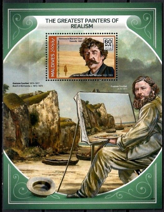 Znaczek Malediwy 2018 Mi bl 1156 Czyste **